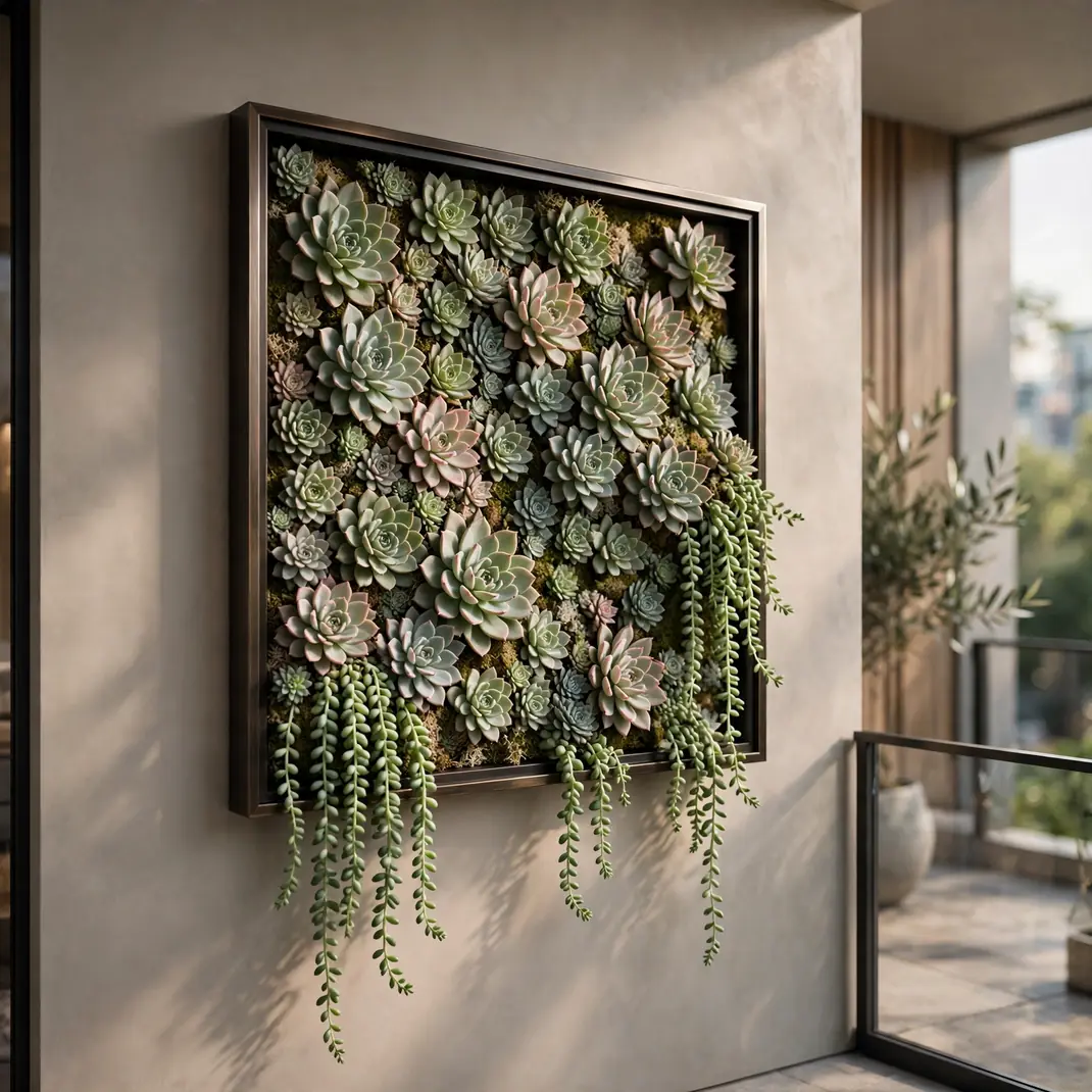 Design 08 Vertical Succulent Frame