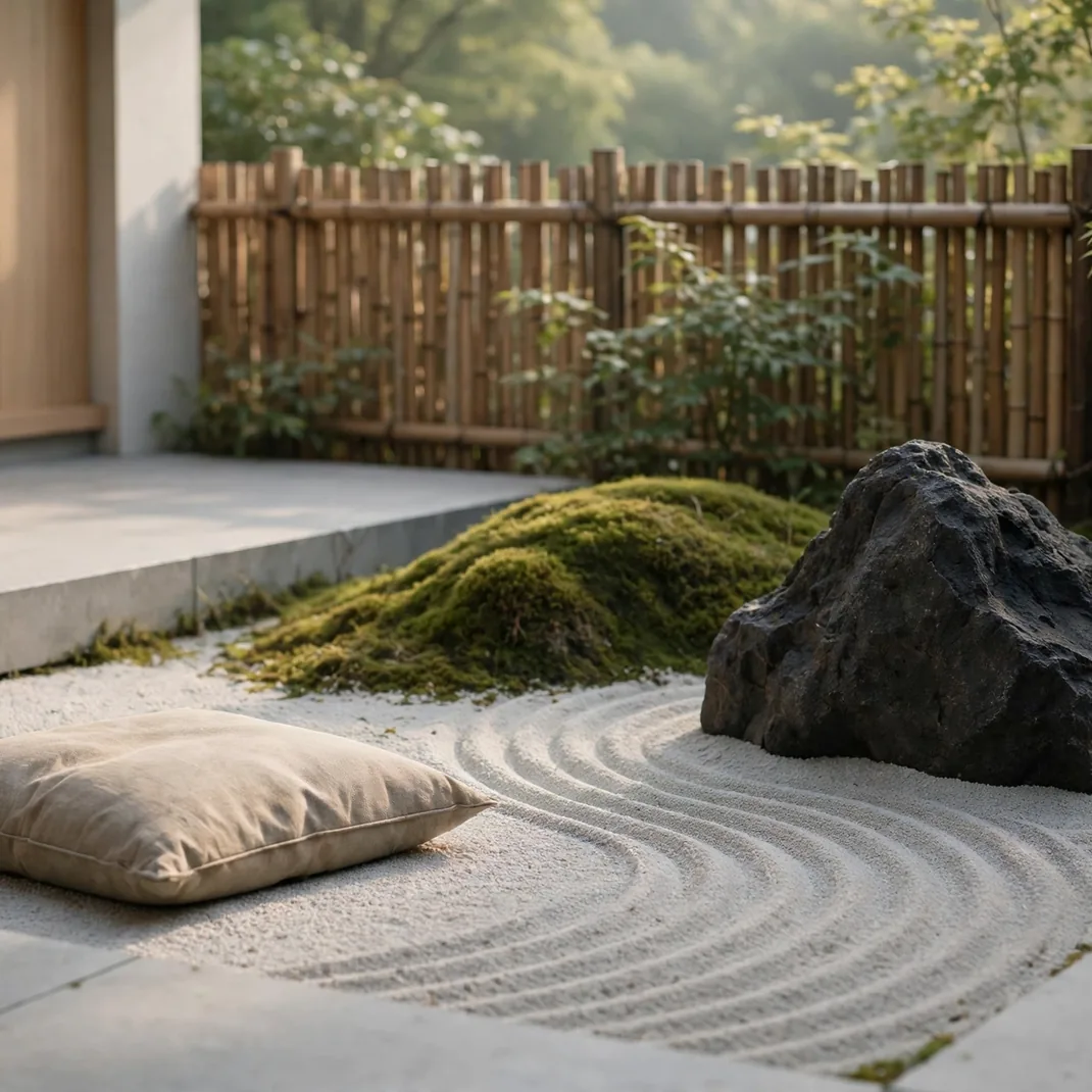 Design 08 Zen Gravel Meditation Corner