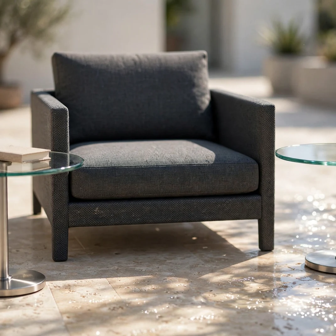 Design 09 Glass Side Table Pair