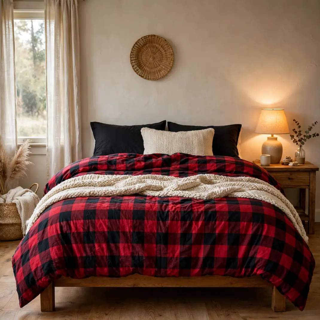 Design 1 Buffalo Plaid Bedding