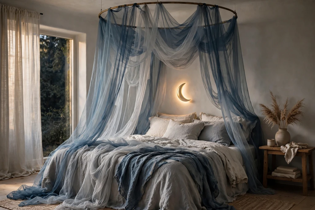 Design 1 Build A Moonlit Gauze Canopy