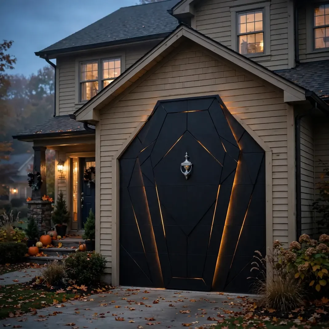 Design 1 Giant Coffin Garage Door