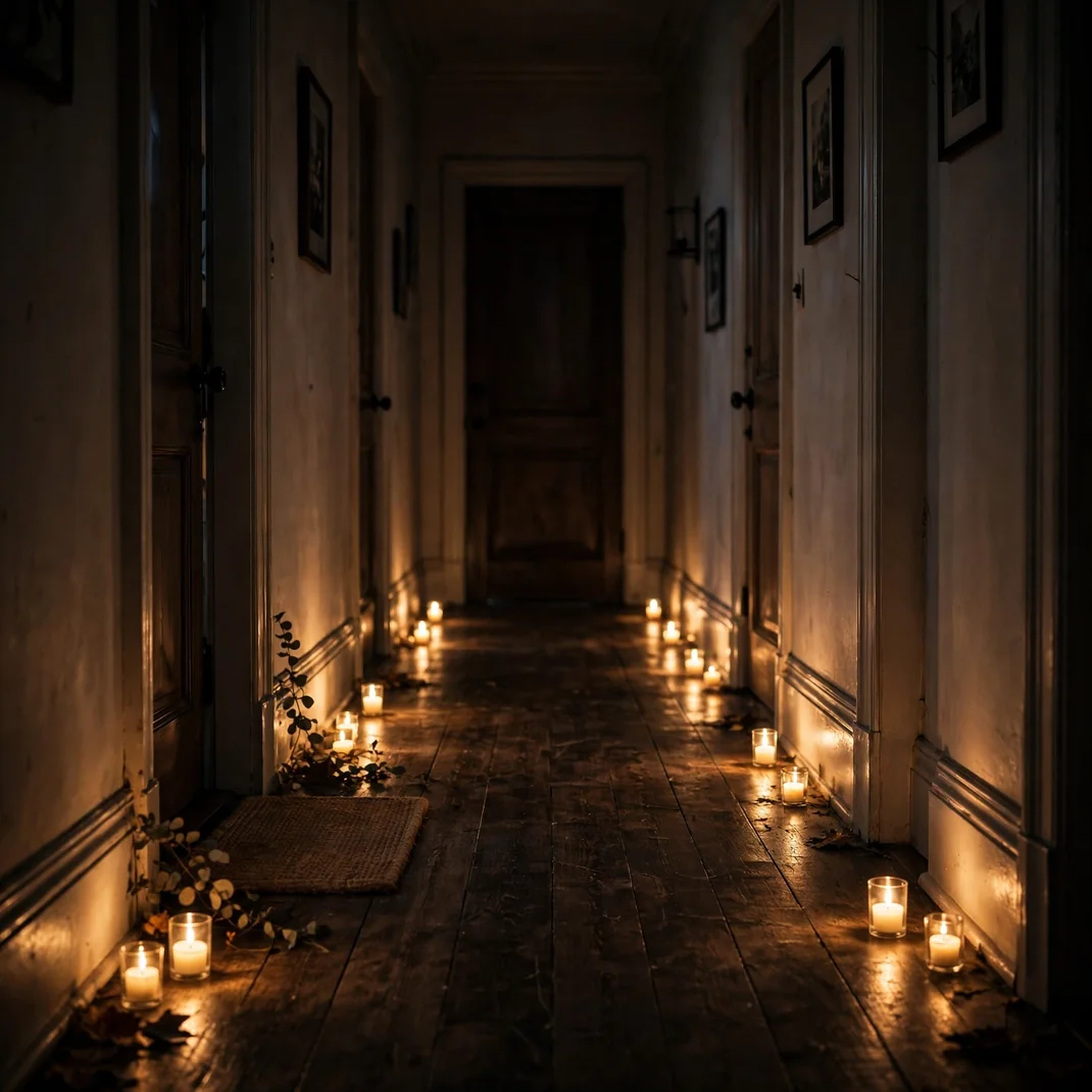 Design 1 Line The Floor With A Candlelit Path