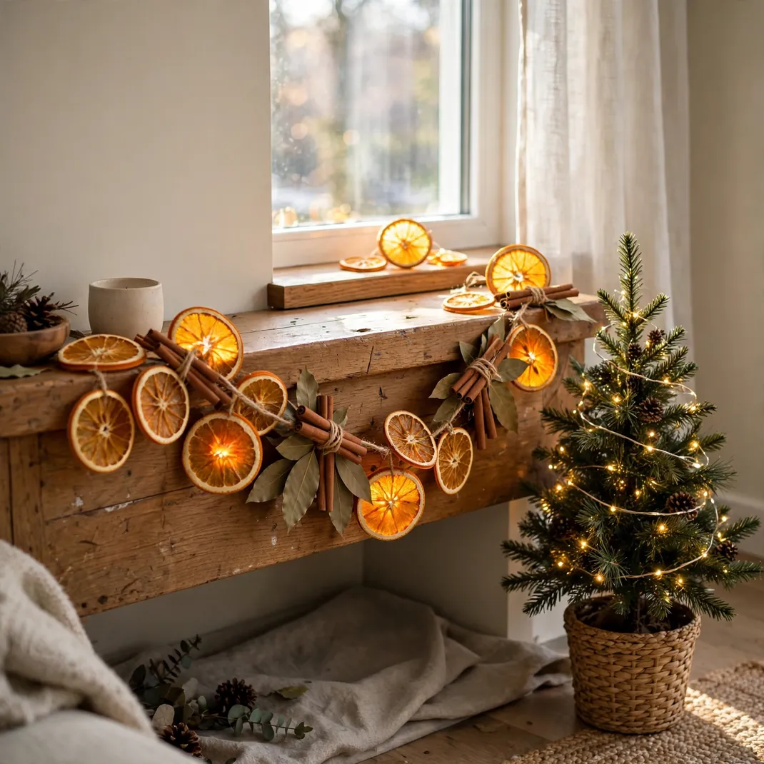 Design 1 Orange Slice Garland