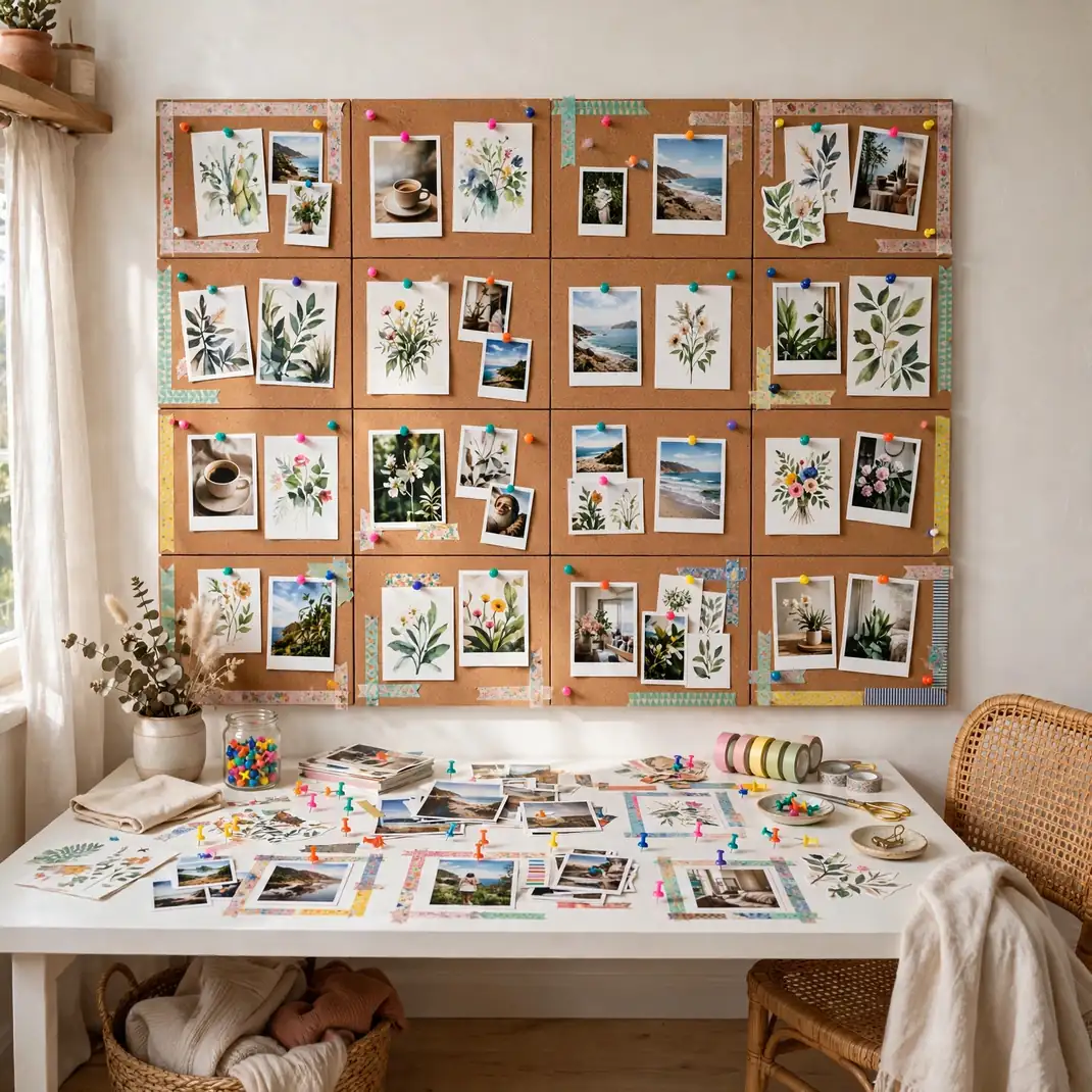 Design 10 Cork Mood Board Wall