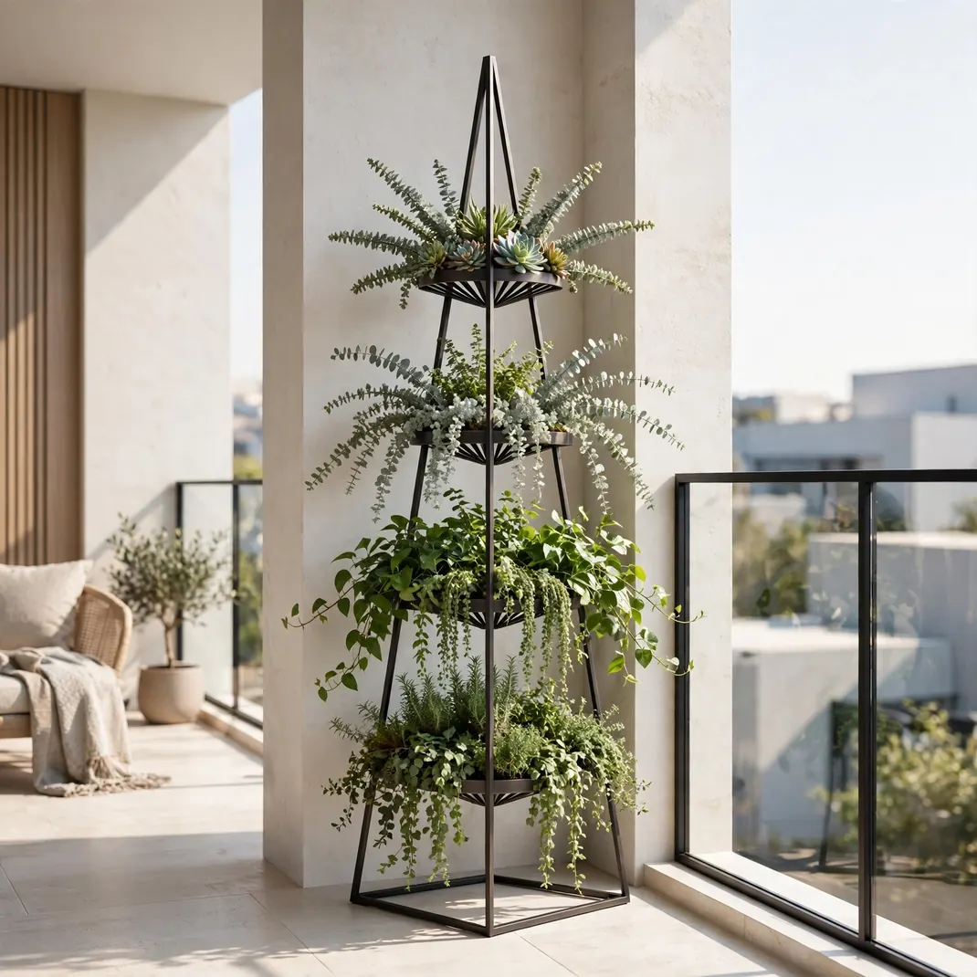 Design 10 Corner Plant Tower