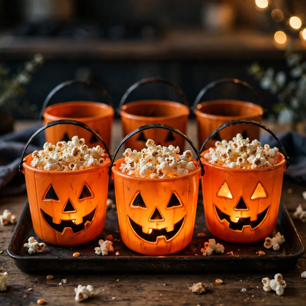 Design 10 Jack O Lantern Popcorn Buckets