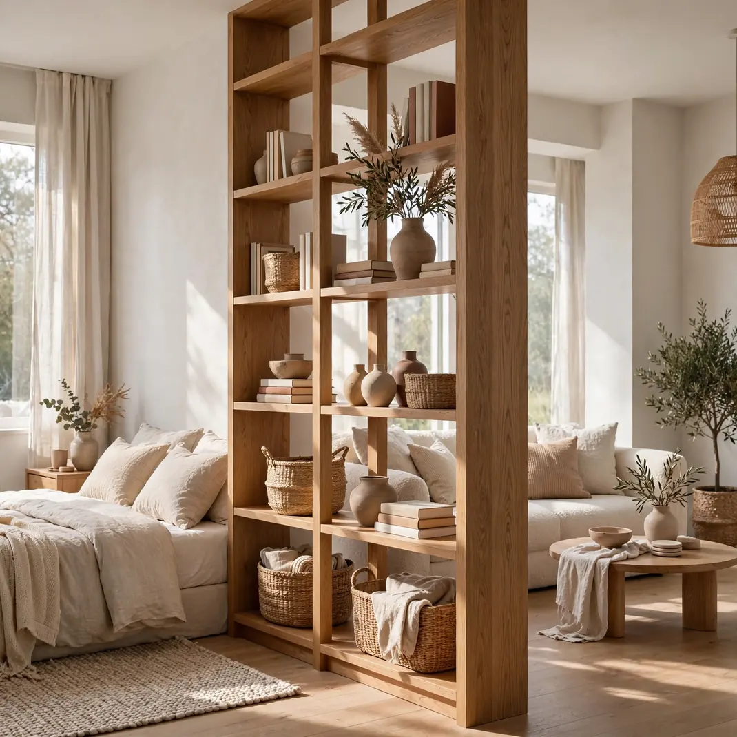 Design 10 Open Back Bookcase Room Divider