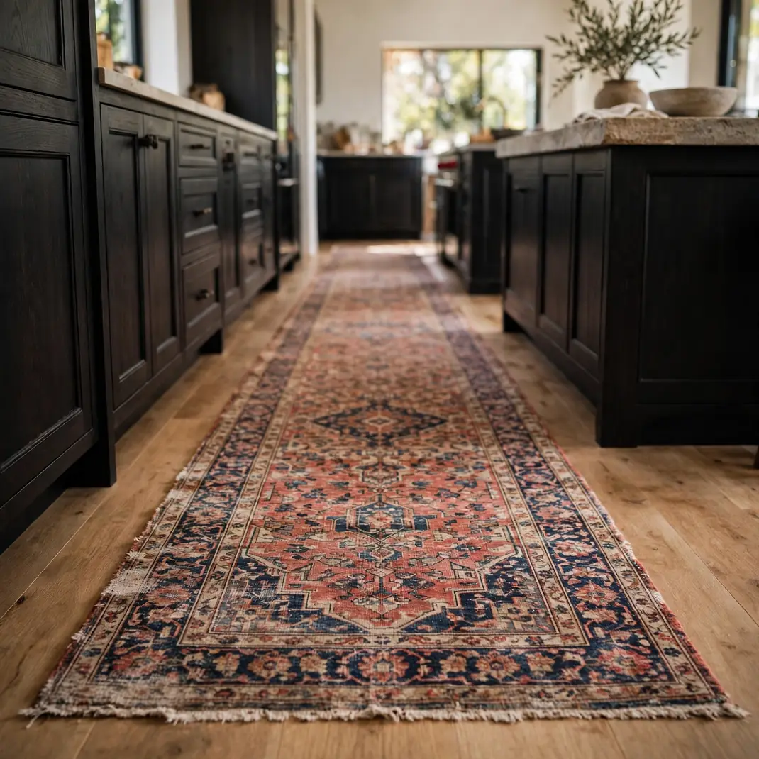 Design 10 Vintage Persian Runner Rug