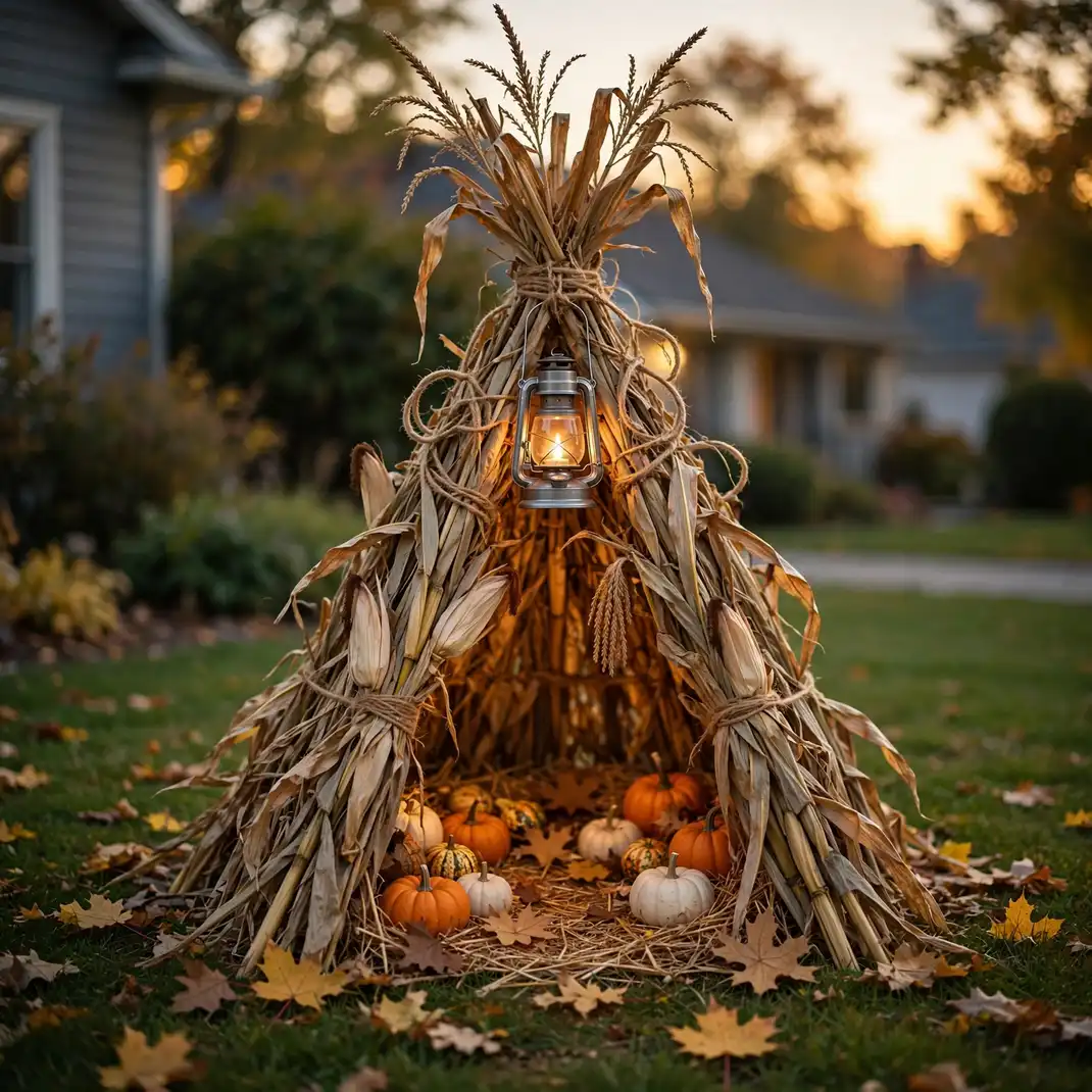 Design 11 Build A Cornstalk Teepee For Little Monsters