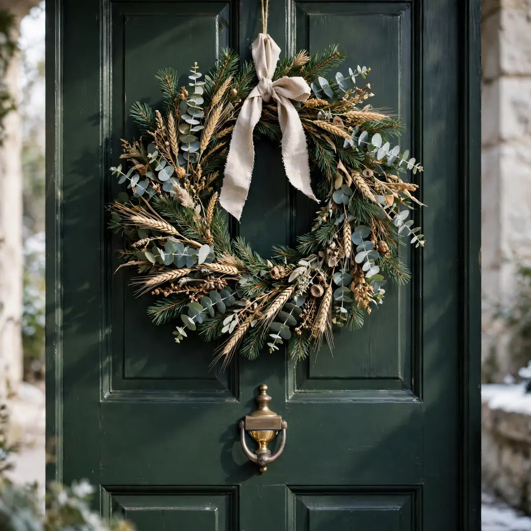 Design 11 Eucalyptus Pine Winter Wreath