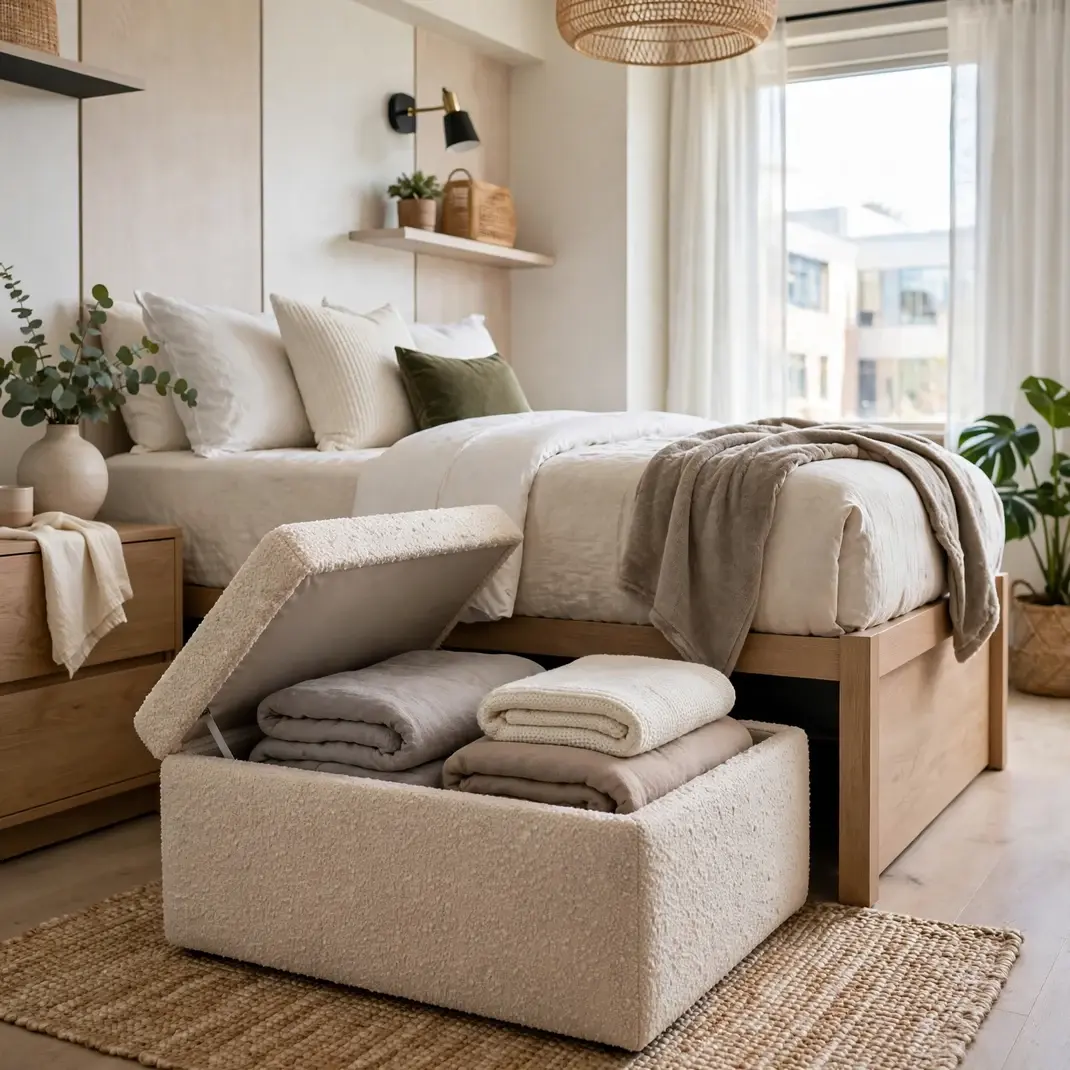 Design 11 Foldable Storage Ottoman
