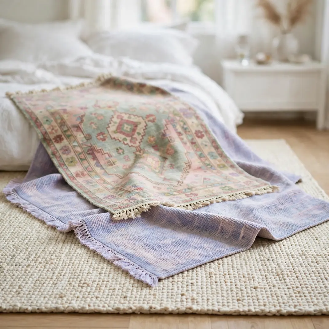 Design 11 Layered Pastel Rugs