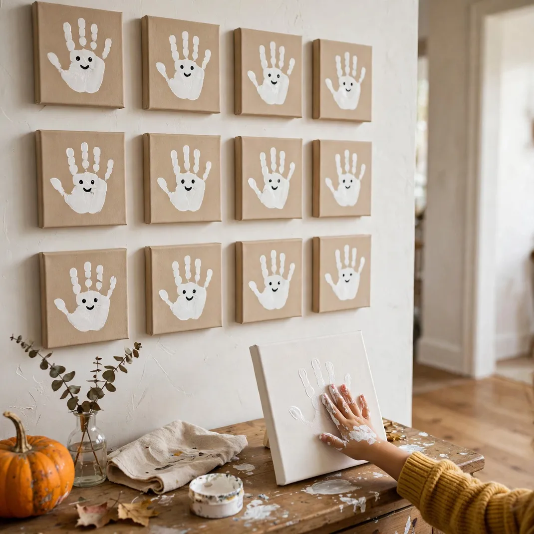 Design 11 Make Handprint Ghost Art