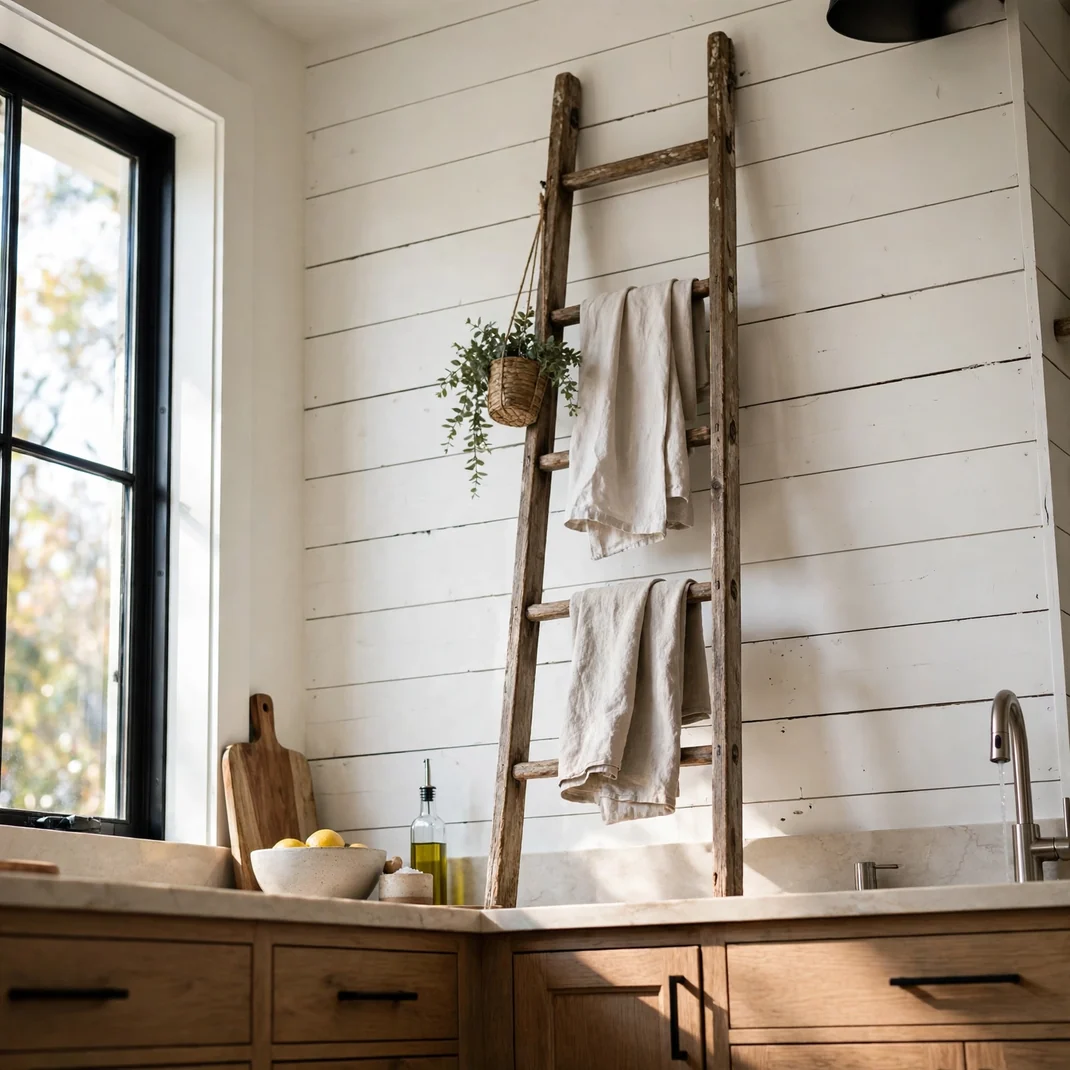Design 11 Rustic Ladder Styling