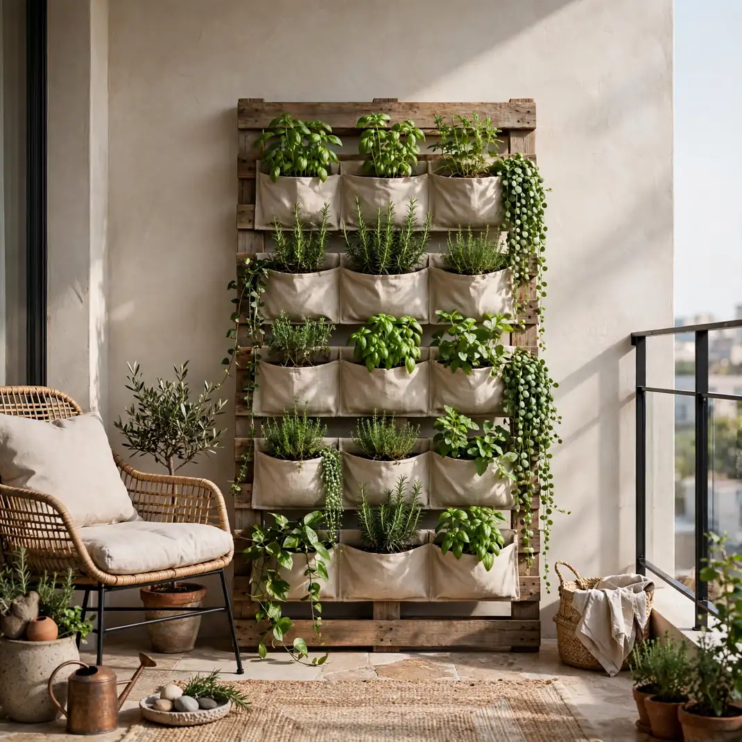 Design 11 Vertical Pallet Garden