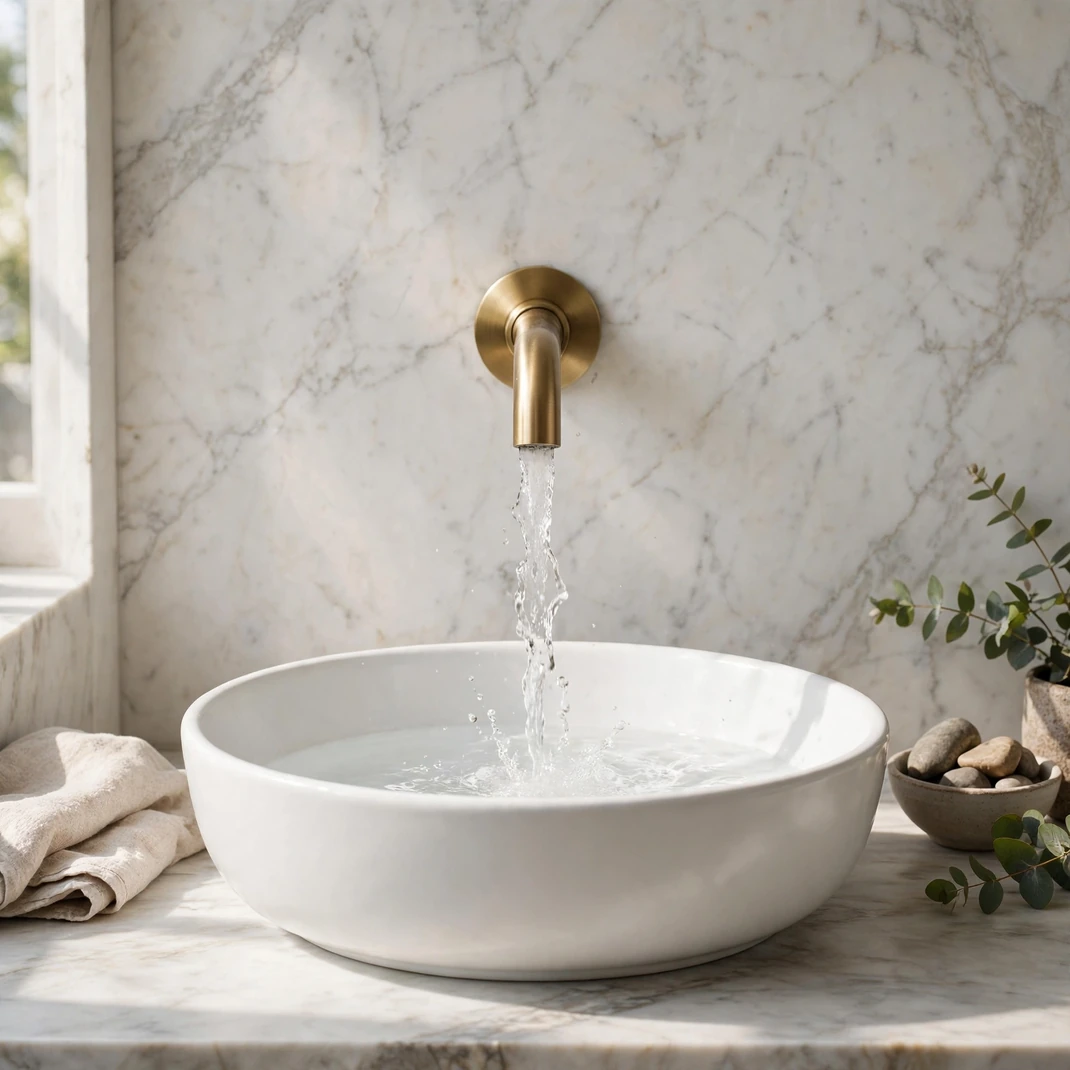 Design 11 Wall Mounted Brass Faucet
