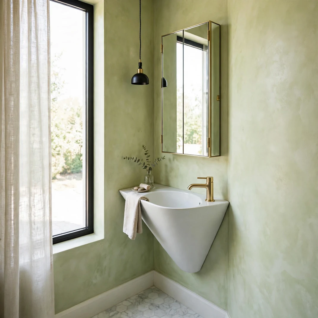 Design 12 Compact Corner Sink