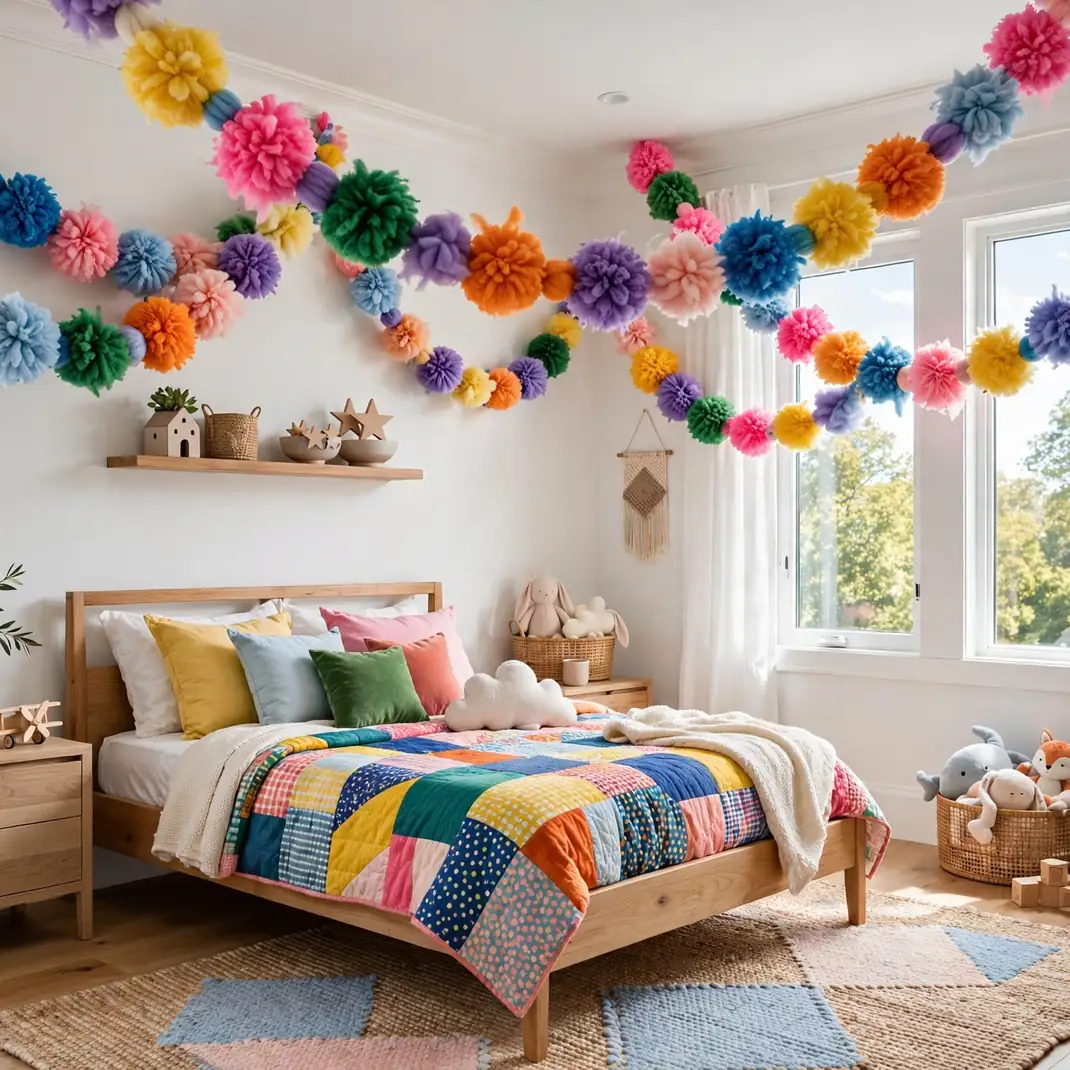 Design 12 Giant Pom Pom Garland