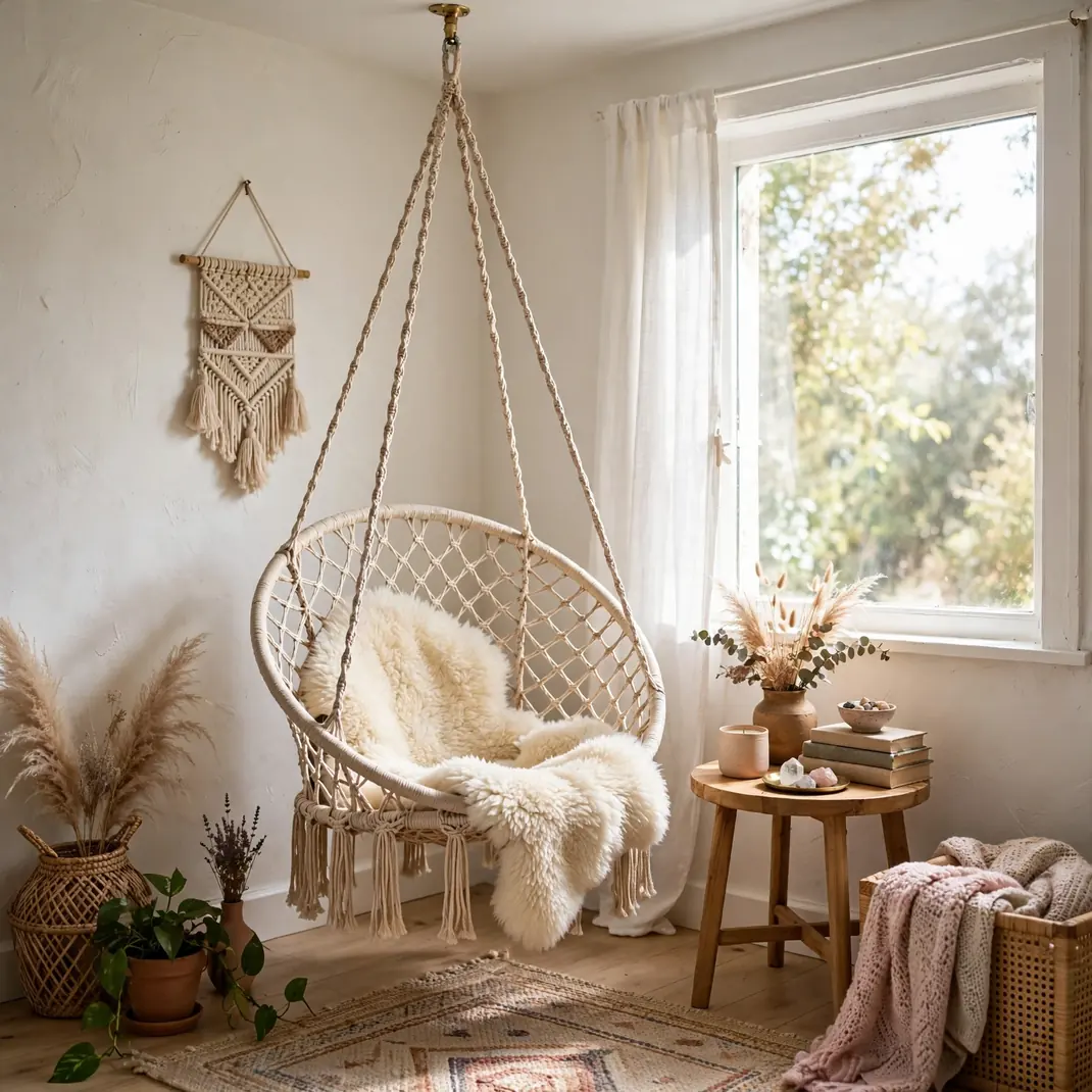 Design 12 Hanging Macrame Chair