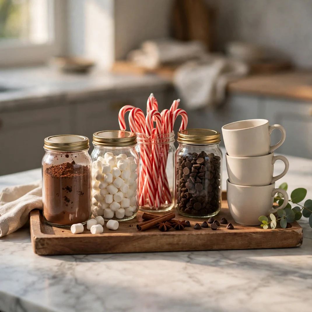Design 12 Hot Cocoa Bar Station