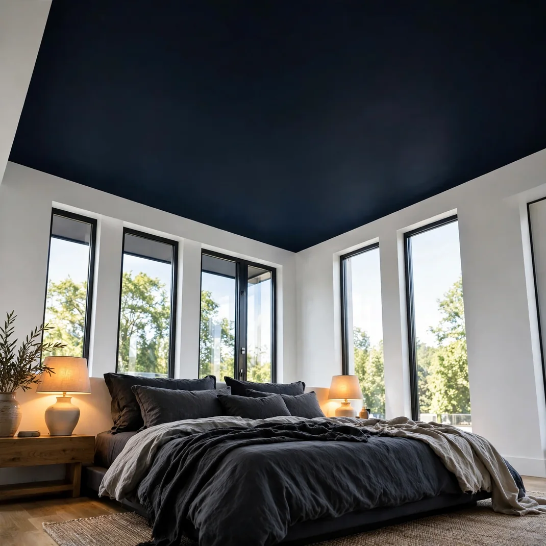 Design 12 Midnight Navy Painted Ceiling