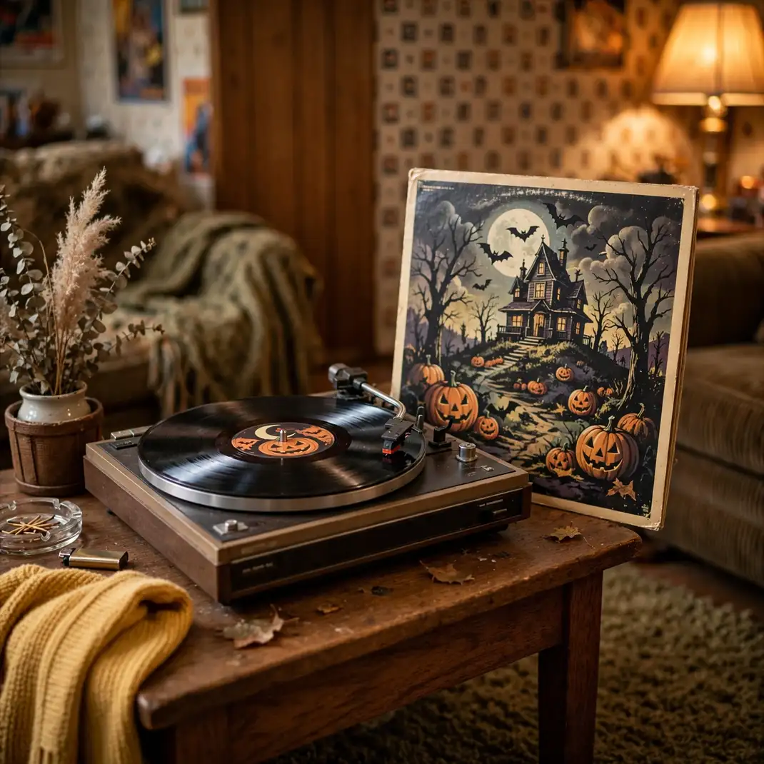 Design 12 Spin A Vinyl Halloween Soundtrack