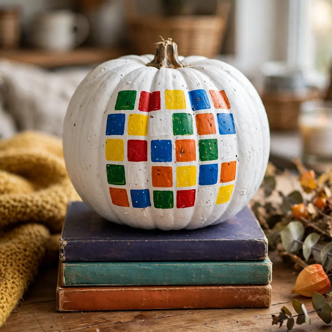 Design 13 Build A Rubiks Cube Pumpkin