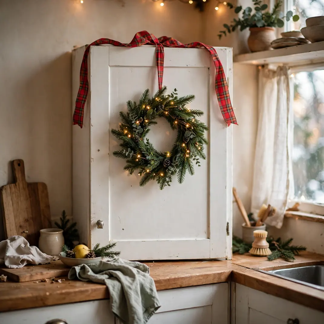 Design 13 Cabinet Door Wreath