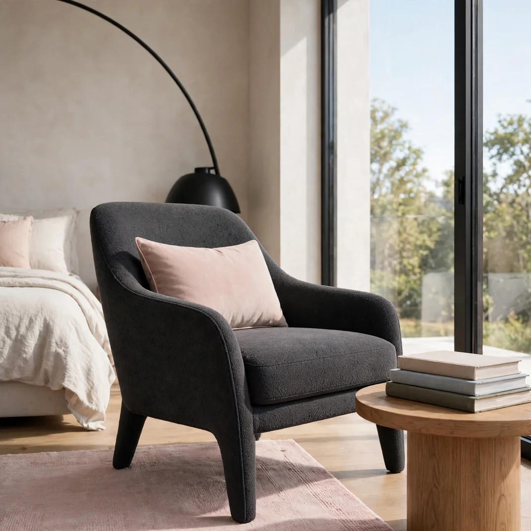 Design 13 Charcoal Reading Chair