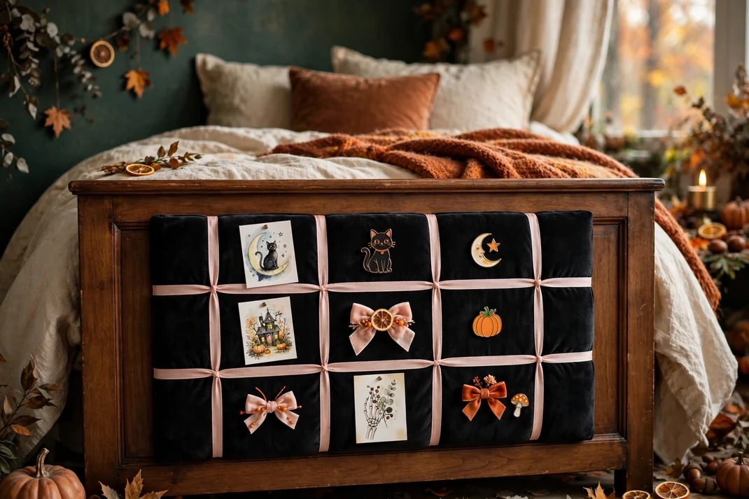 Design 13 Dress The Footboard With A Ribbon Display Grid