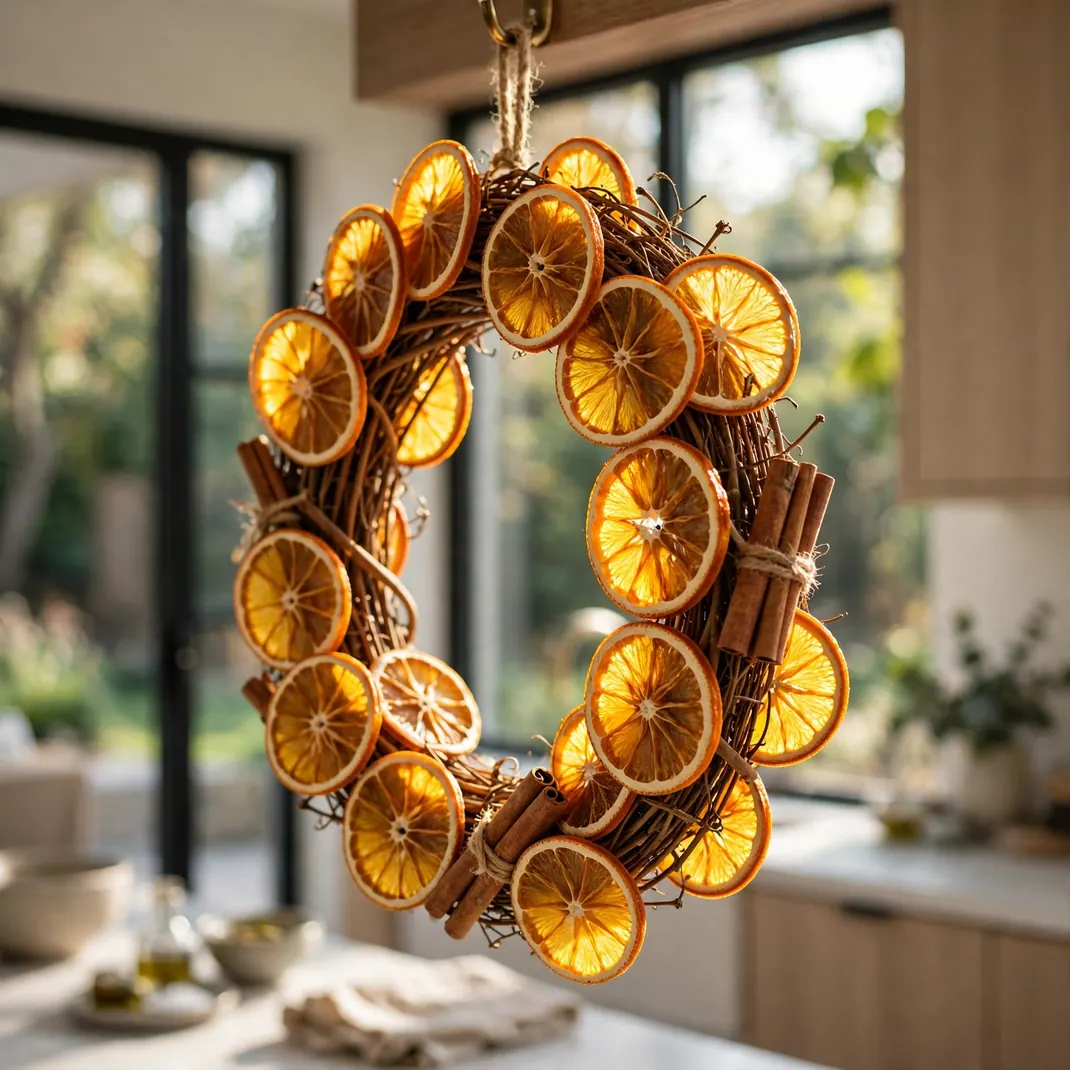 Design 13 Dried Orange Slice Wreath