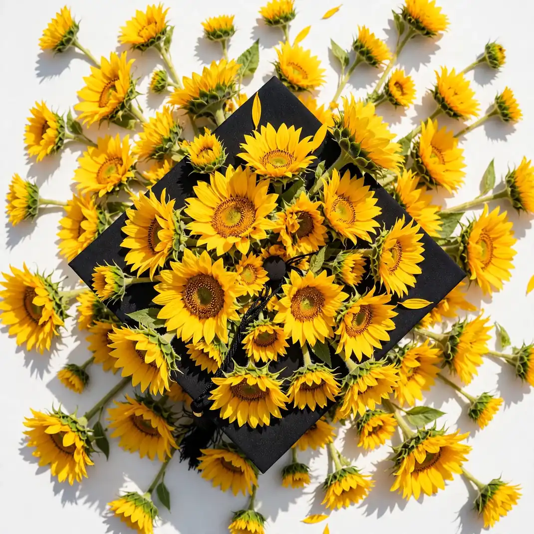Design 13 Sunflower Bloom Cap