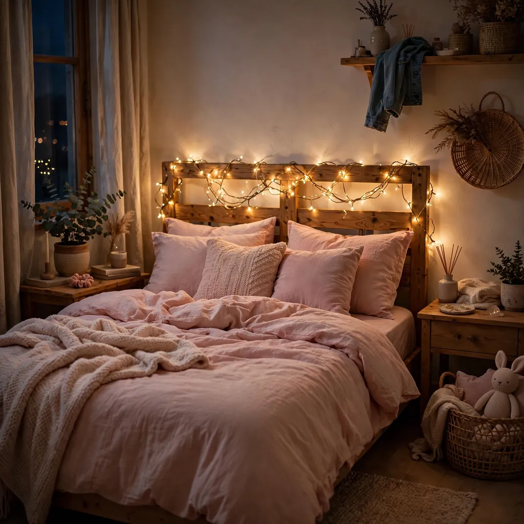 Design 13 Twinkle Light Headboard