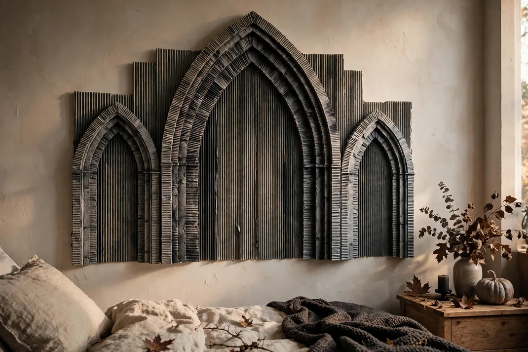 Design 14 Build A Corrugated Gothic Arch Relief