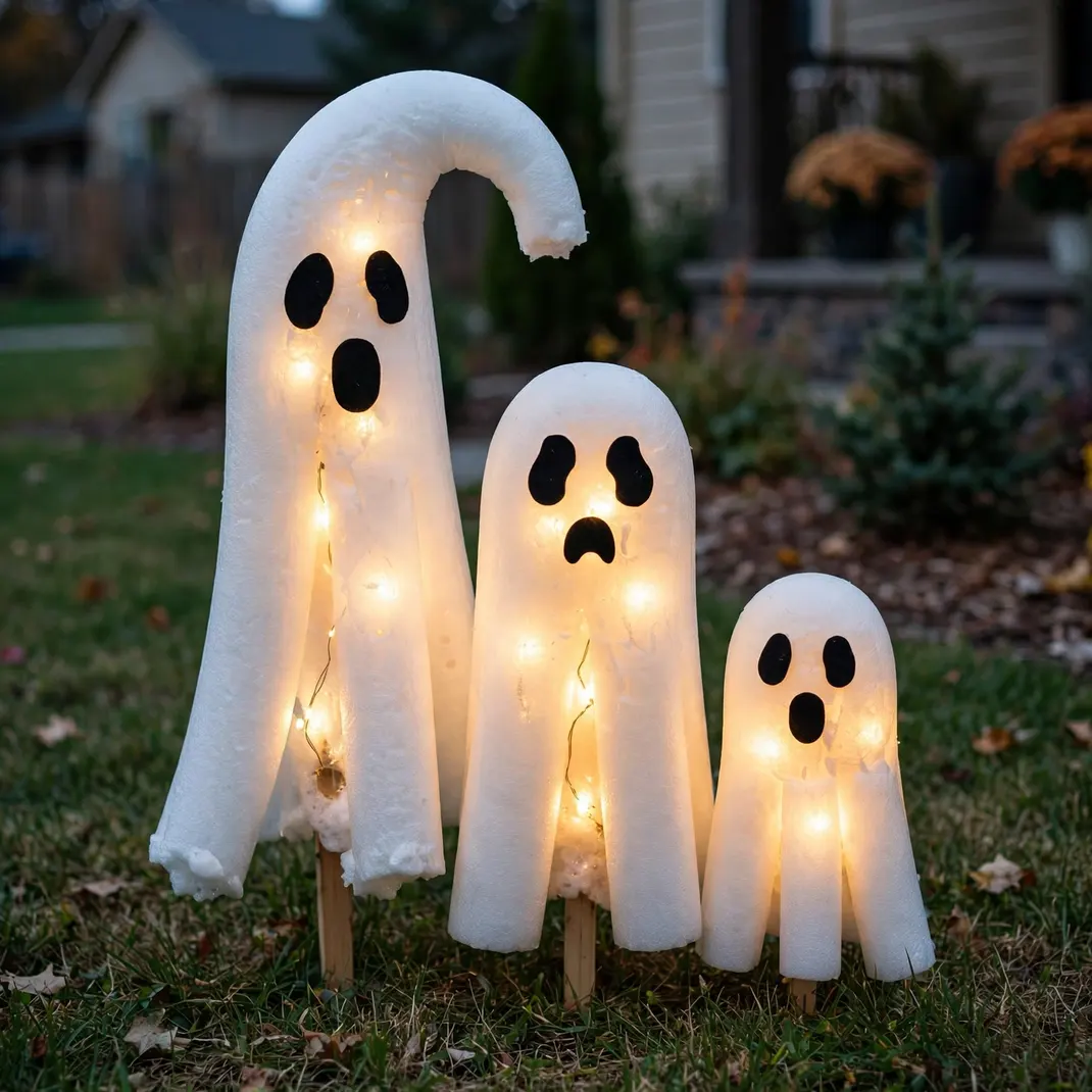 Design 14 Build A Light Up Ghost Family