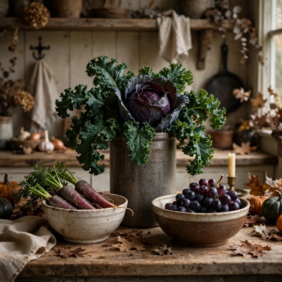 Design 14 Build A Moody Produce Still Life In Stoneware Crocks