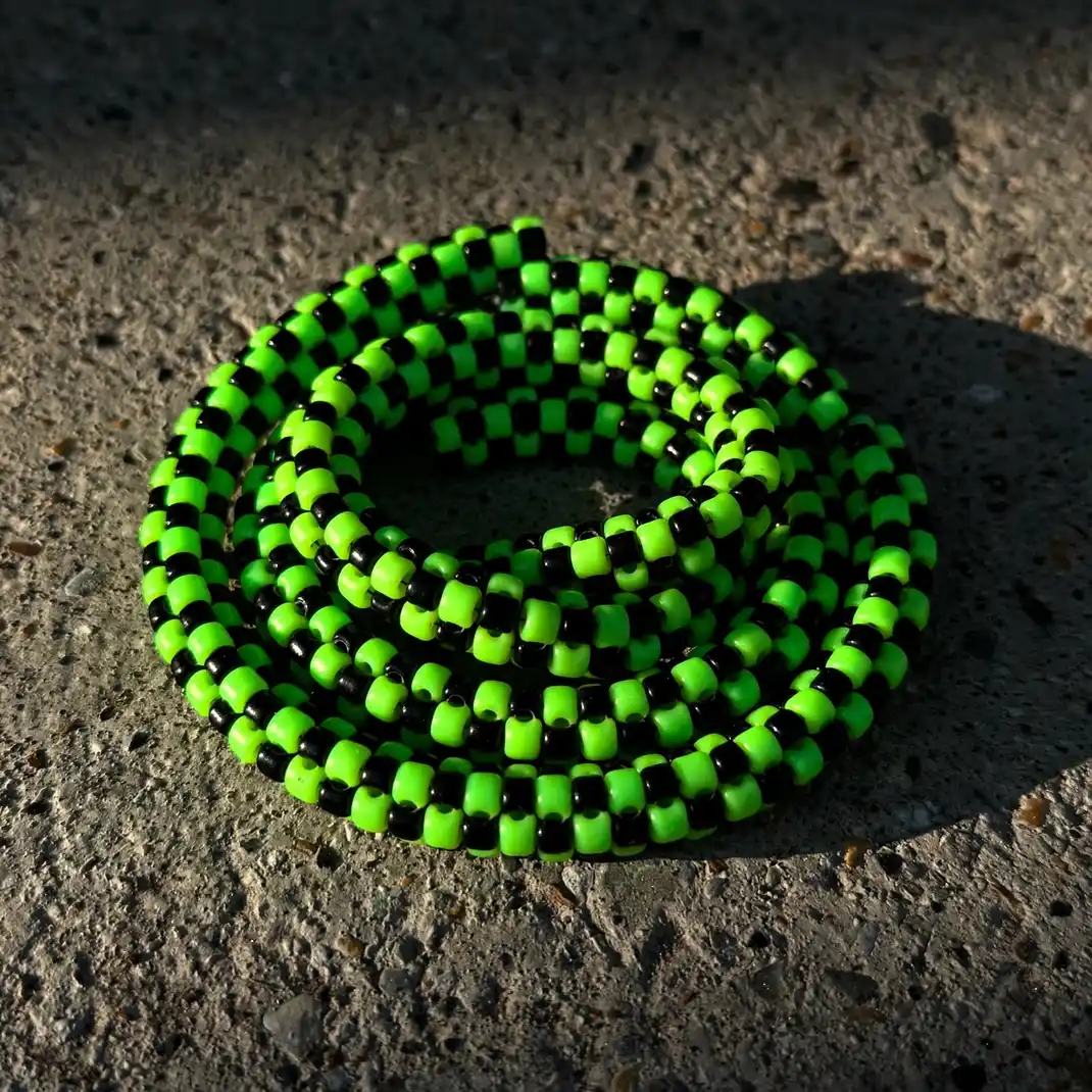 Design 14 Checkered Kandi Bracelet