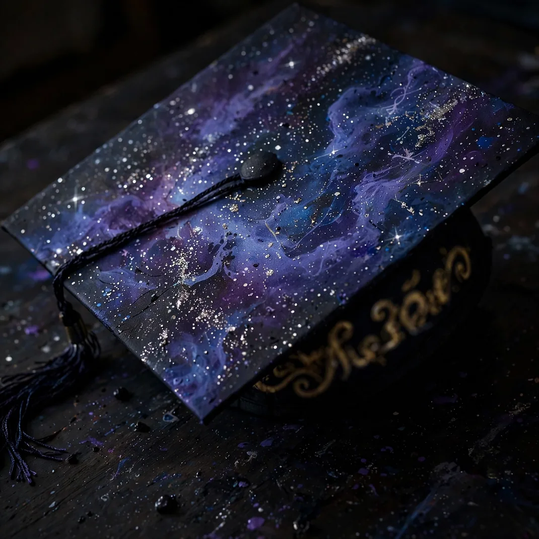 Design 14 Galaxy Night Sky Cap