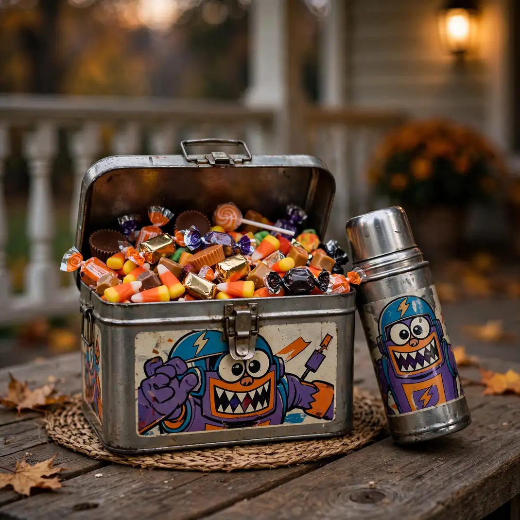 Design 14 Hand Out Candy In Lunchbox Pails