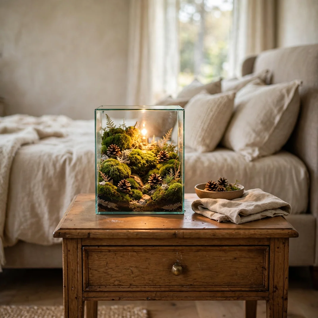 Design 14 Moss Terrarium Nightstand