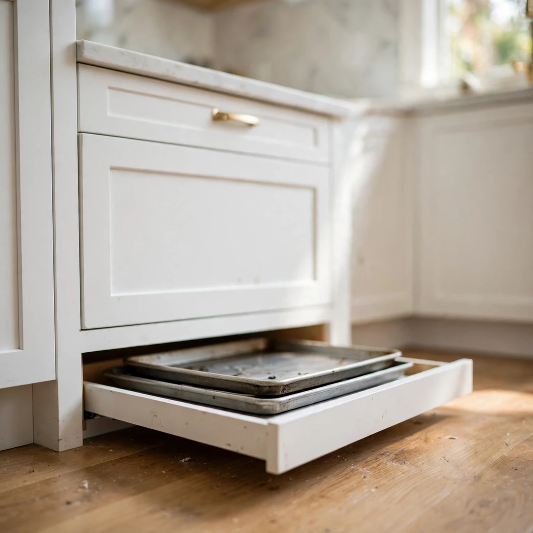 Design 14 Toe Kick Storage Drawers