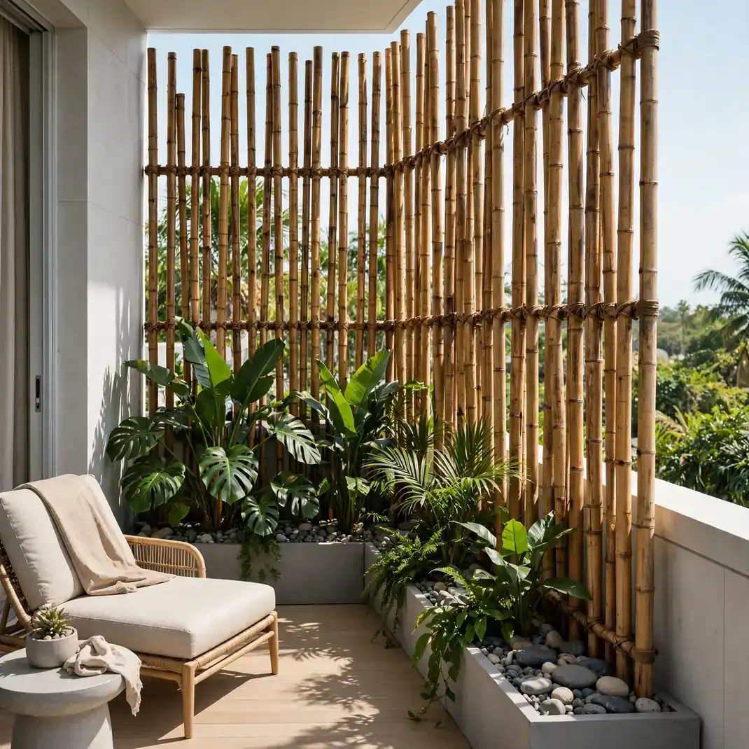 Design 14 Vertical Bamboo Screen
