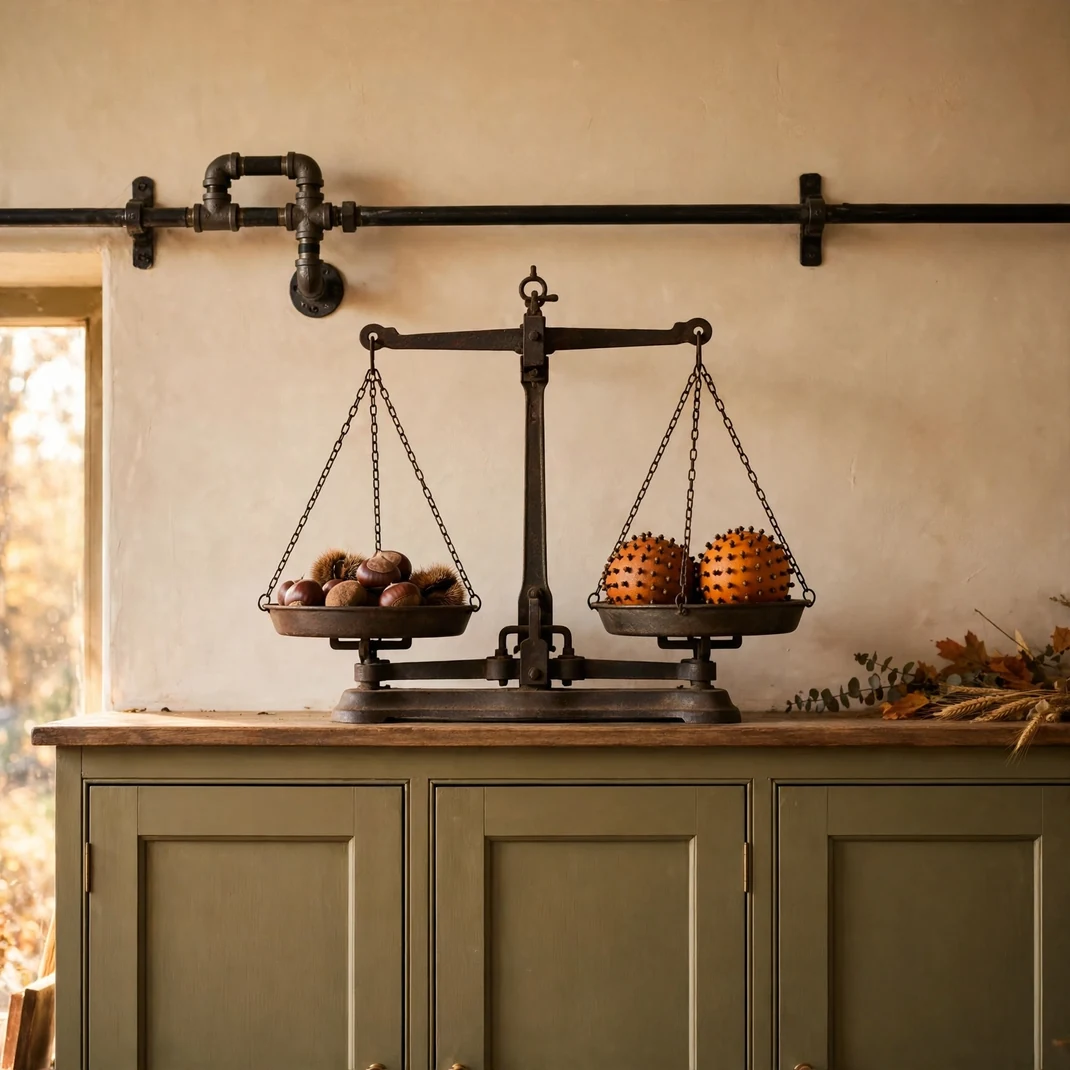 Design 15 Balance An Antique Scale With Clove Pomanders