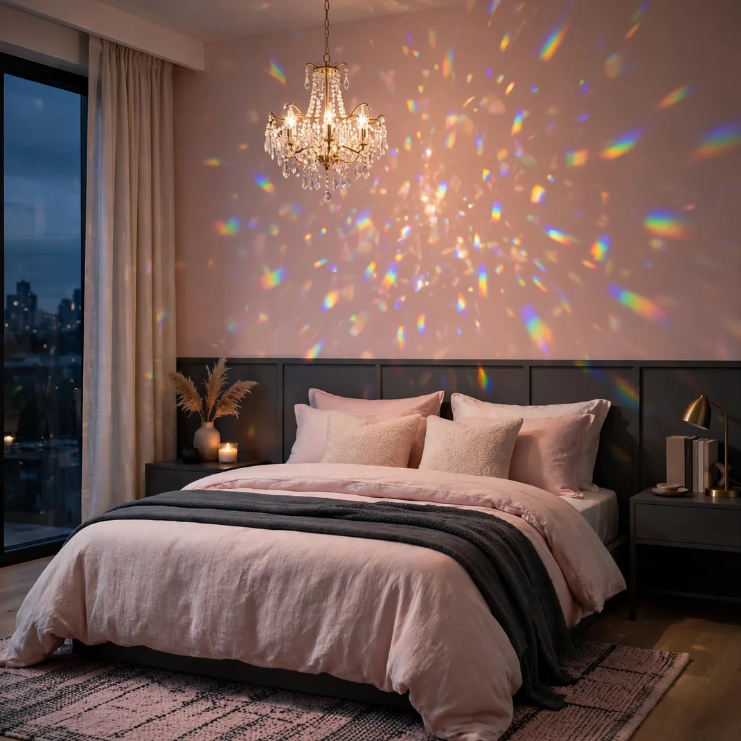 Design 15 Crystal Chandelier With Warm Glow