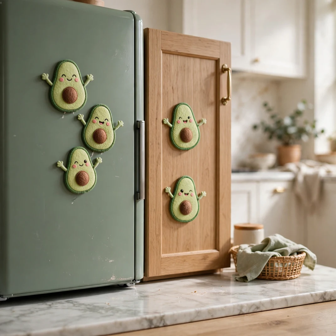 Design 15 Cute Avocado Faces