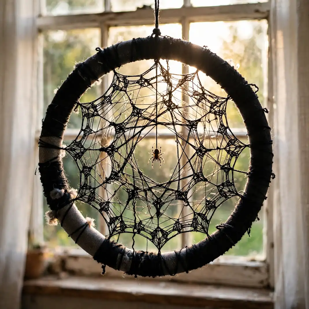 Design 15 Make A Spiderweb Dreamcatcher