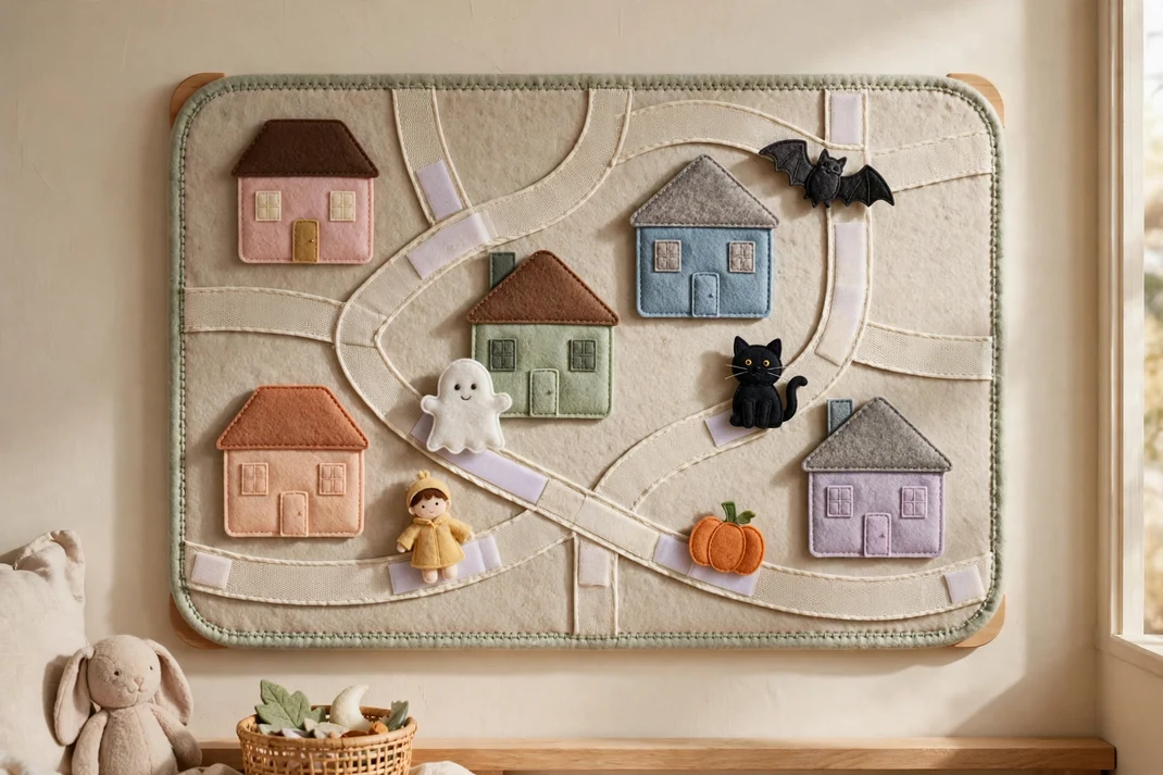 Design 15 Map A Pretend Trick Or Treat Route On A Pin Free Board