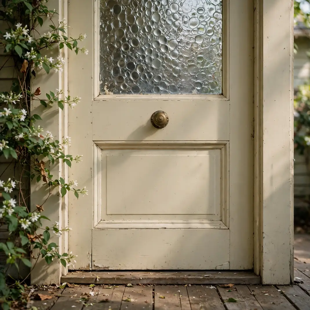 Design 15 Seeded Glass Cottage Door