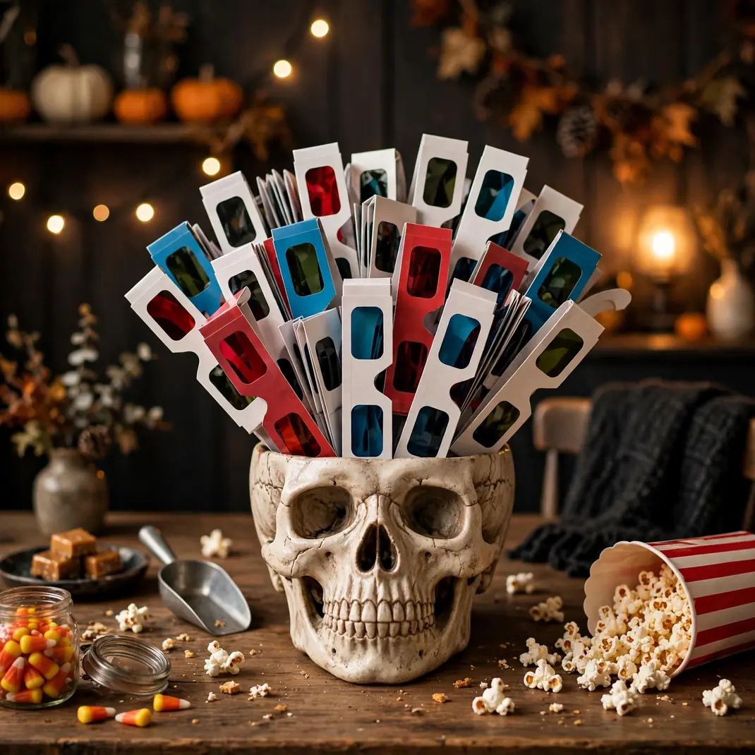 Design 15 Skull Bowl 3d Glasses